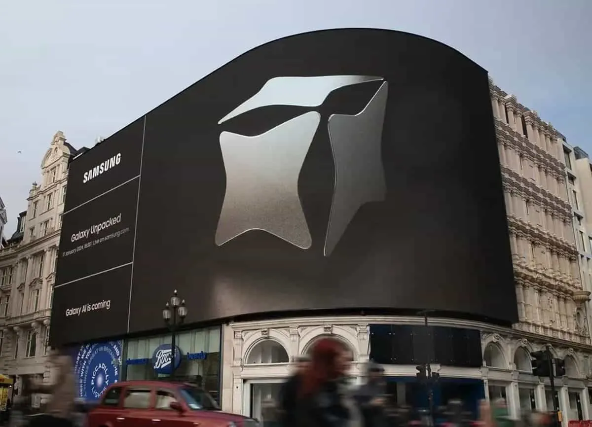 samsung billboard