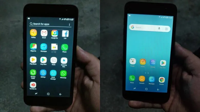 samsung galaxy j2 core android go