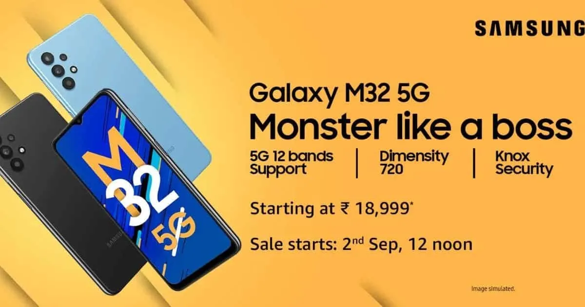 samsung galaxy m32 5g launch in india