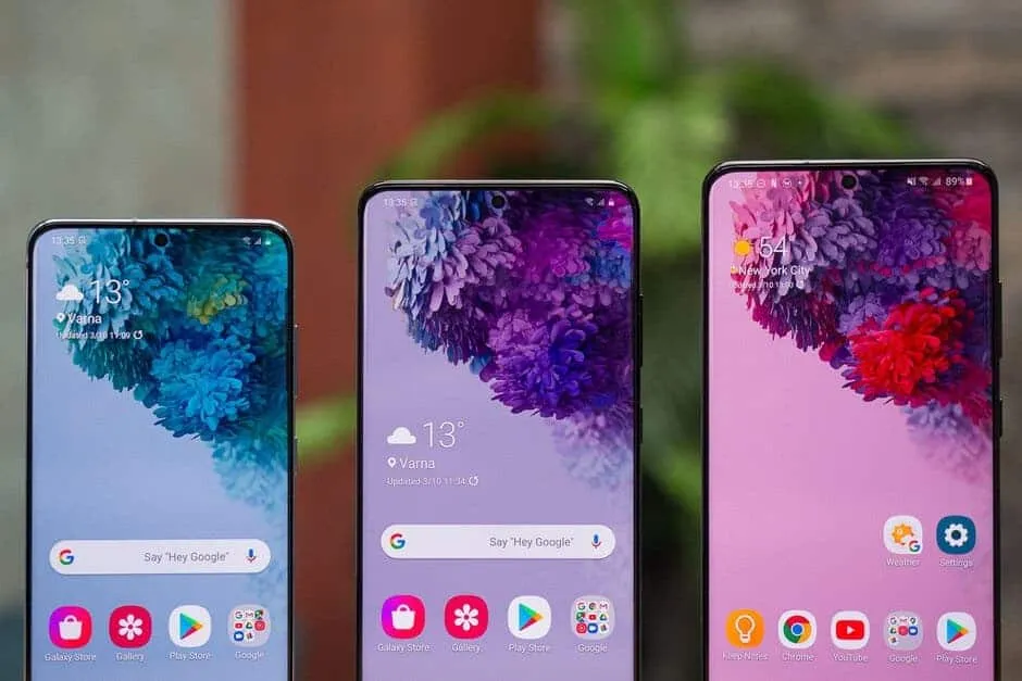 samsung galaxy s20 series