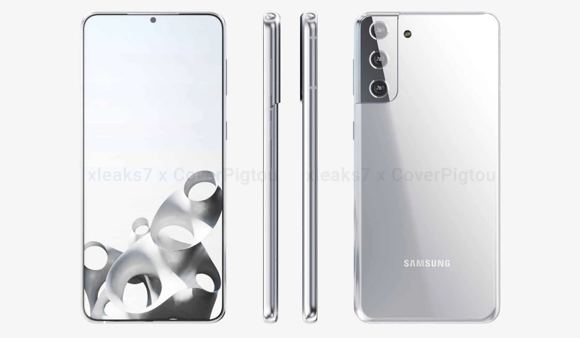 samsung galaxy s21 plus render silver 1