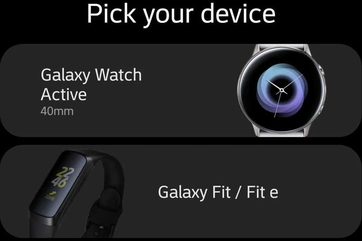 samsung galaxy wearables