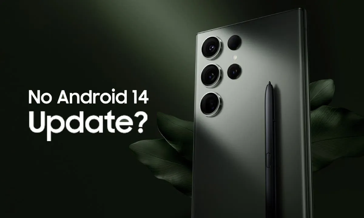 samsung is not included in google android 14 beta update list