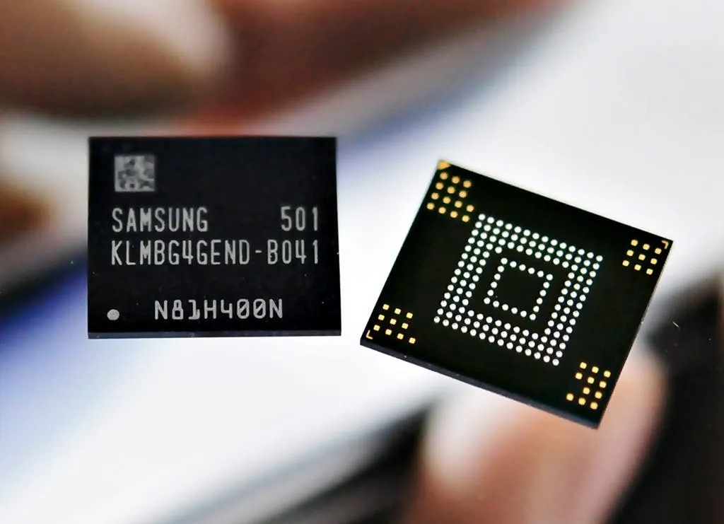 samsung nand flash memory