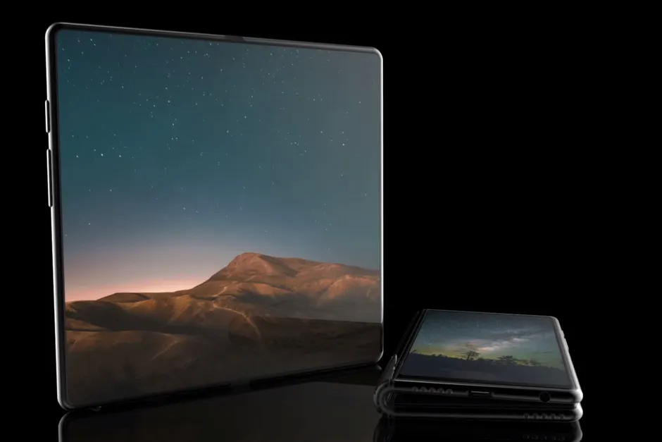 samsungs galaxy f foldable phone looks stunning in new concept videojpg