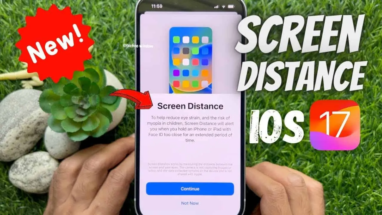 screen distance ftr