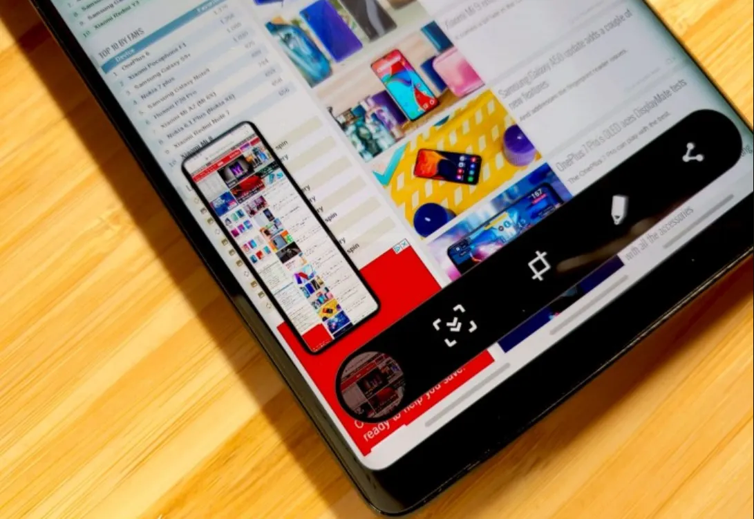 scrolling screenshot