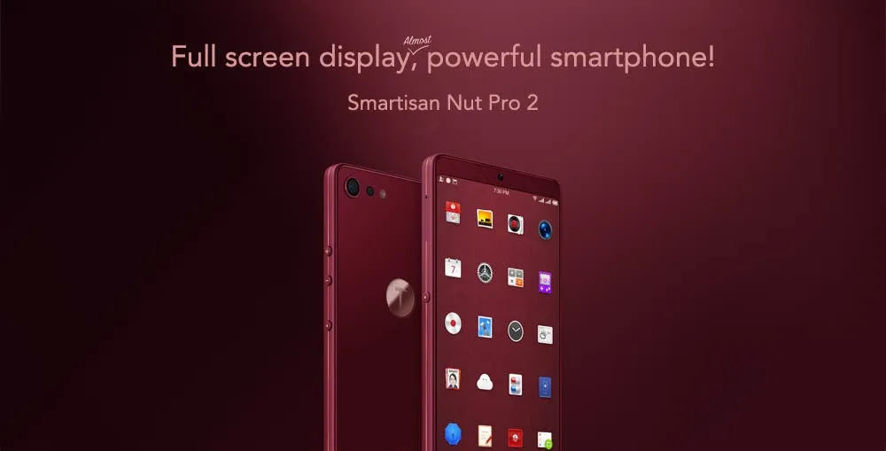 smartisan nut pro 2 5 99 inch 6gb 256gb smartphone black 20171130182942113