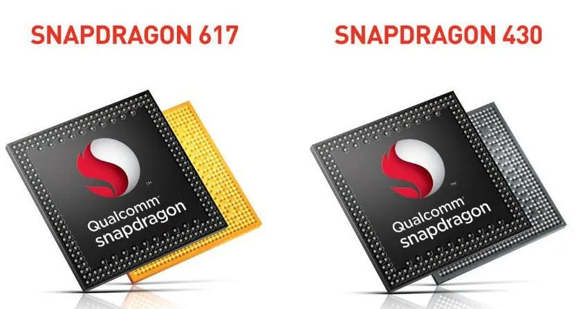 snapdragon 617 and 430