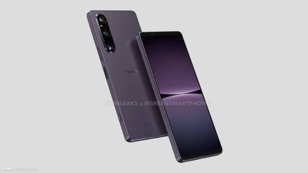 sony xperia 1 v renders