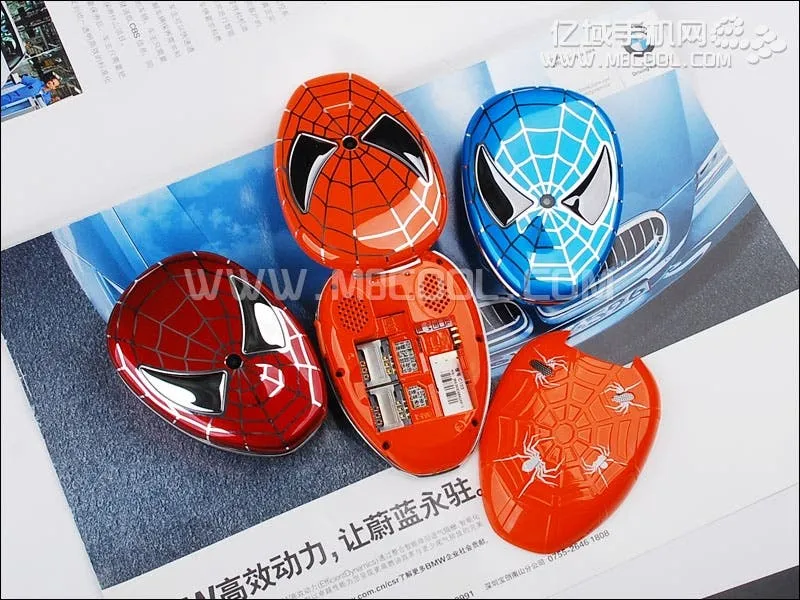 spidey phone front and back