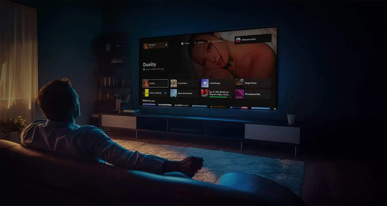 spotify for smart tv