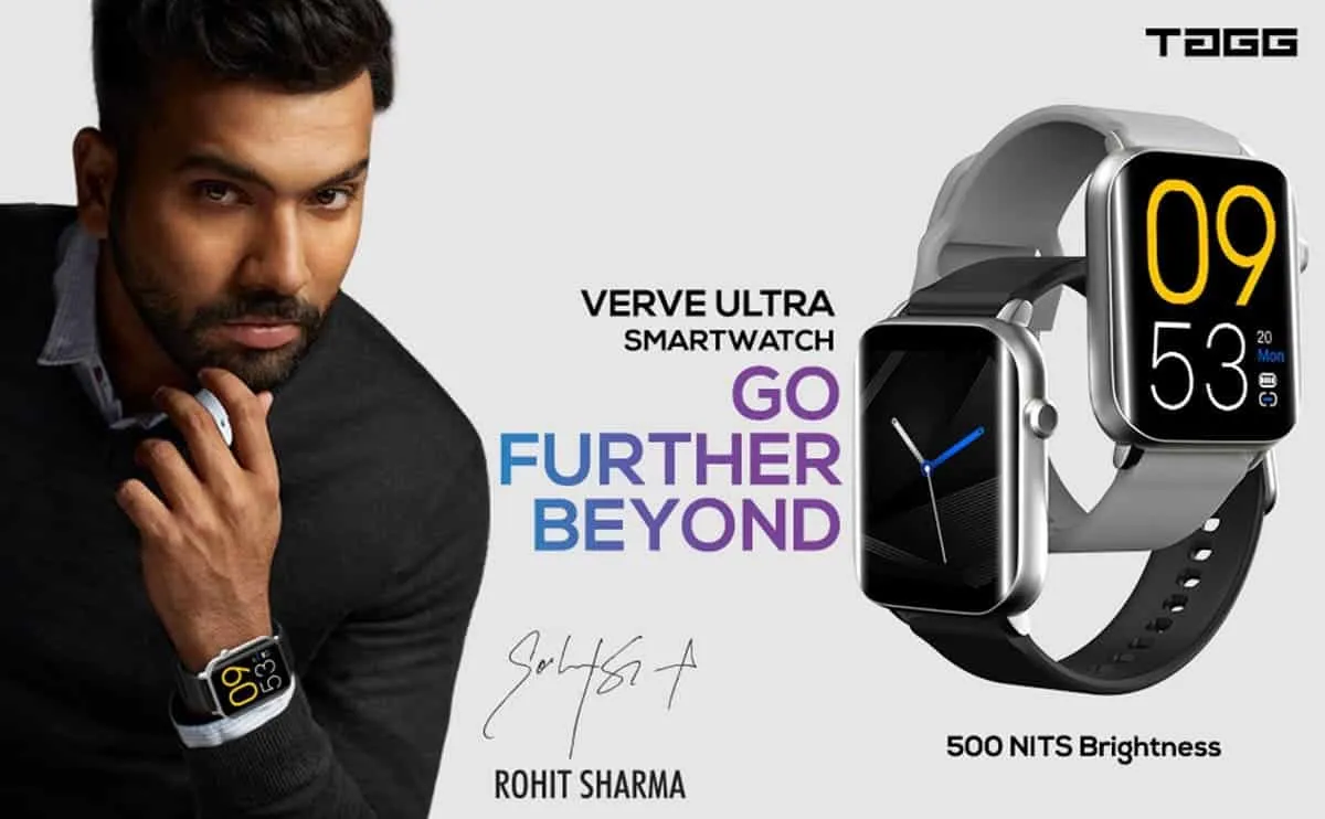 tagg verve ultra smartwatch launch in india