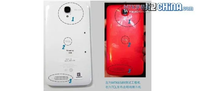 tcl y900 mt6589 quad core 5 inch phone