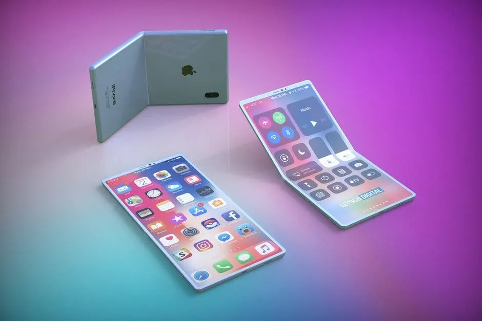 this is what apples foldable smartphone could look like