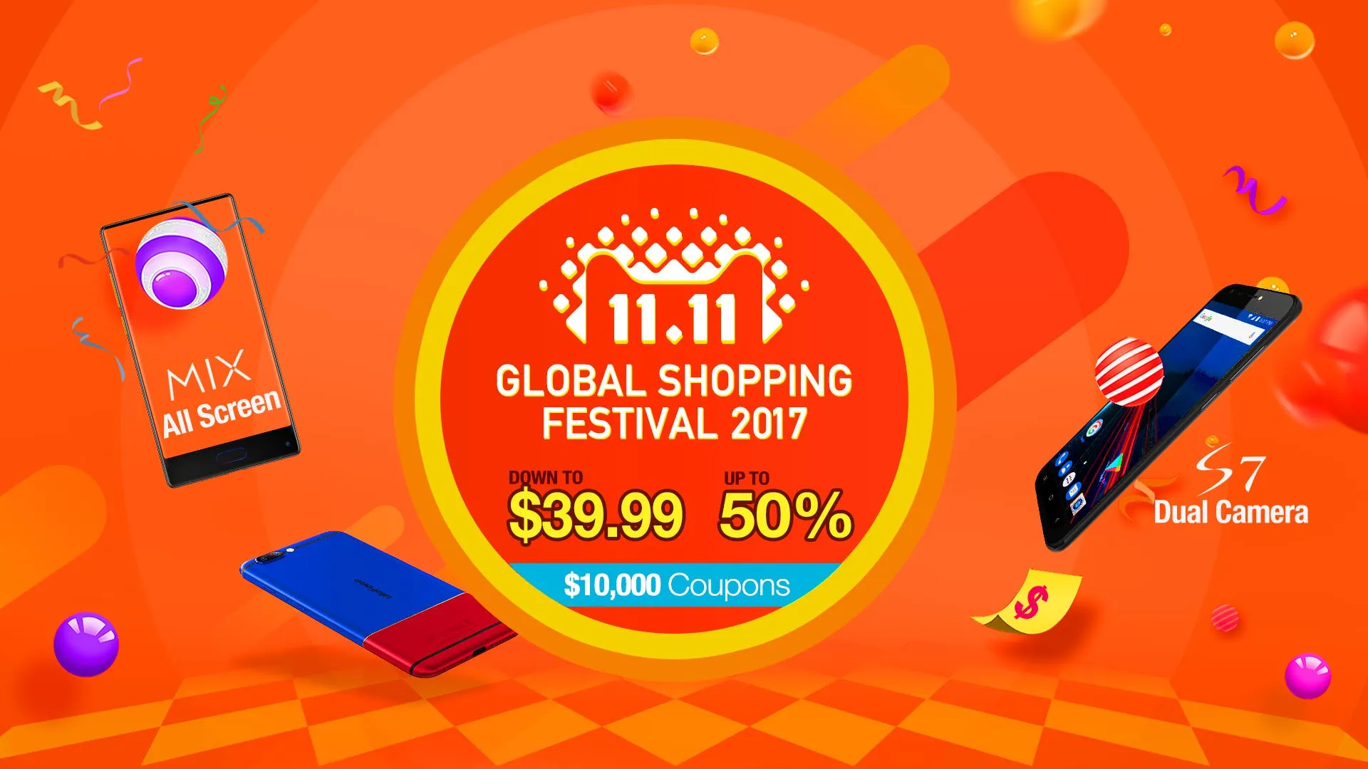 ulefone big sale for aliexpress 1111 global shopping festival