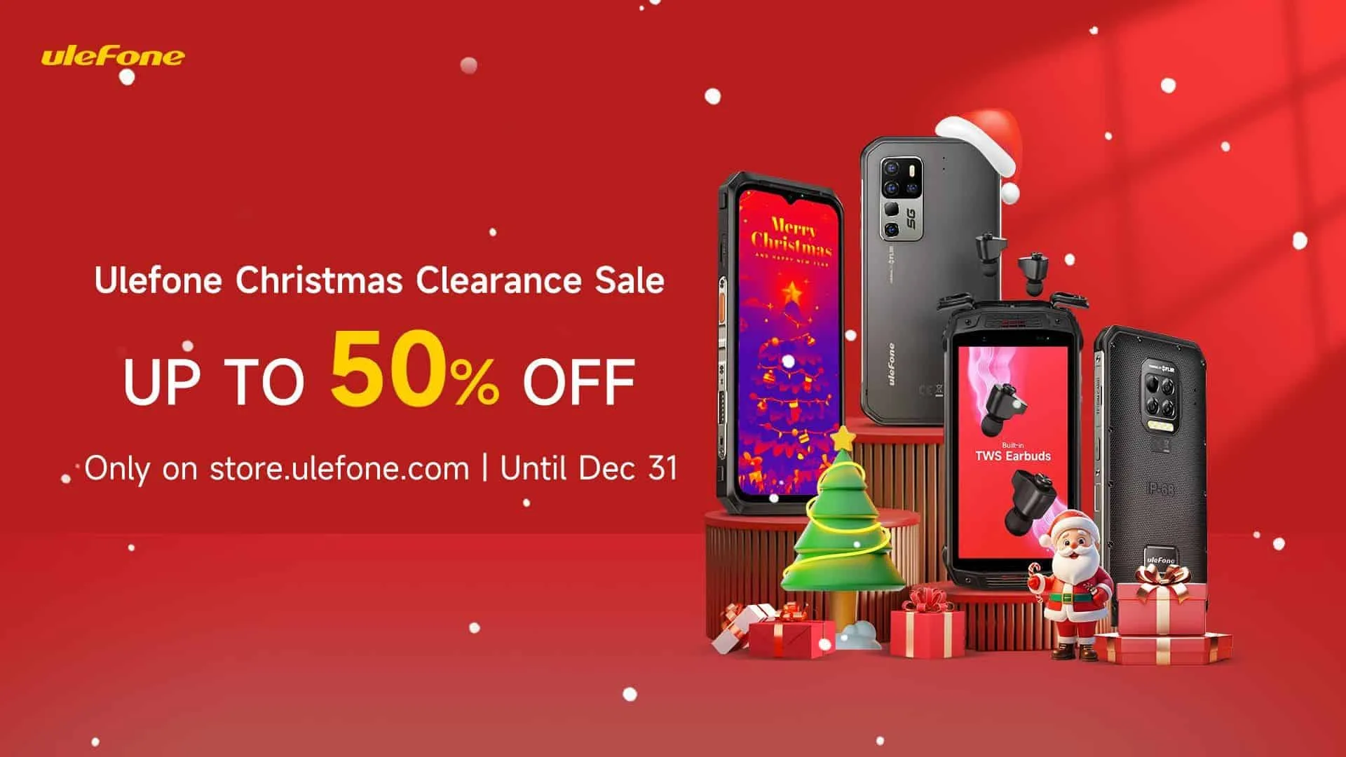 ulefone christmas sale