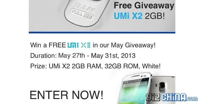 umi x2 giveaway