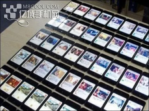 using ipods and iphones as playing cards