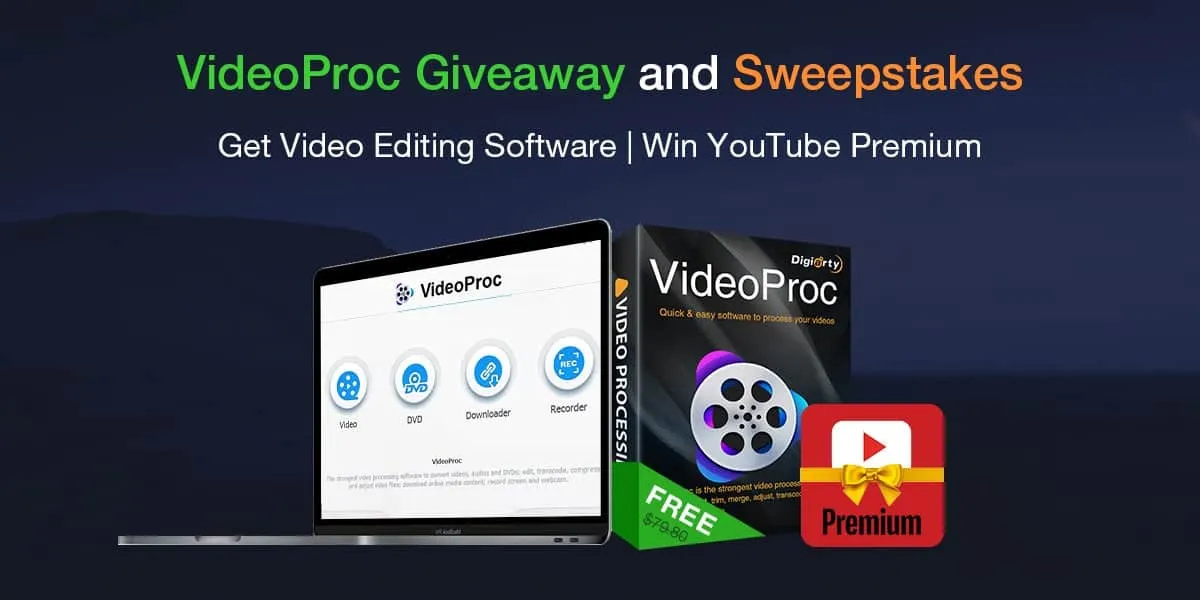 videoproc giveaway