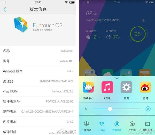 vivo funtouch 20