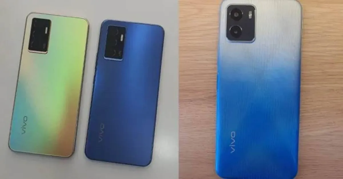 vivo v23e and vivo y15s live images