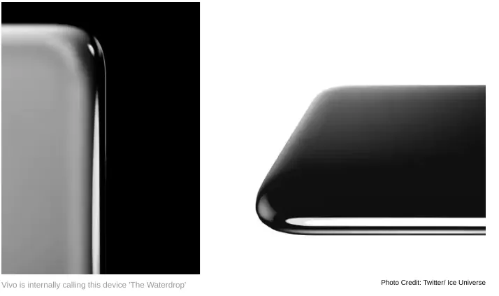 vivo waterdrop