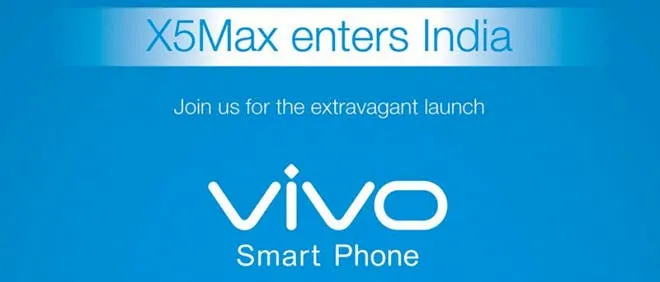vivo x5 max india