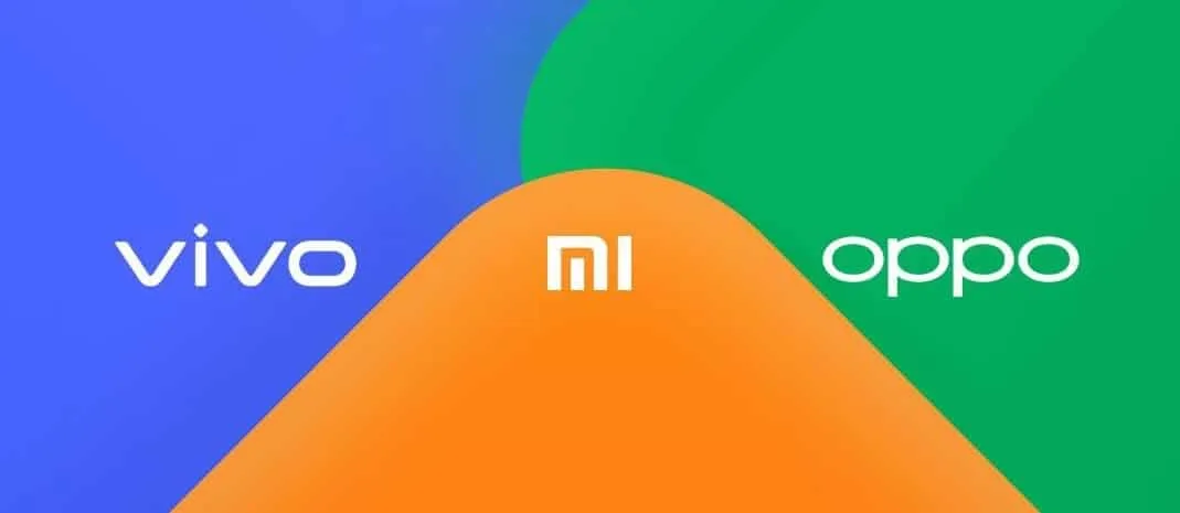 vivo xiaomi oppo