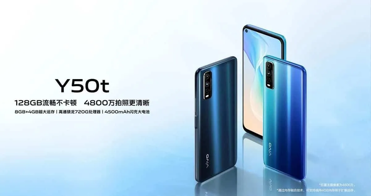 vivo y50t launched in china