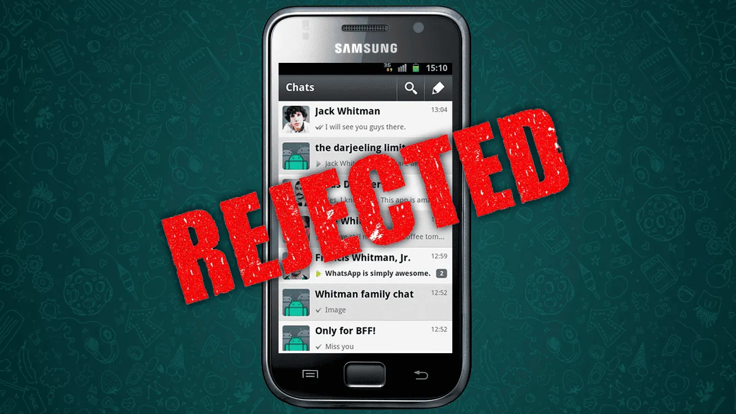 whatsapp gingerbread galaxy s incompatible