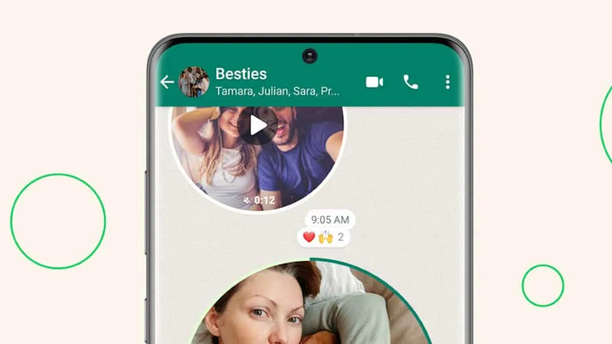 whatsapp video message