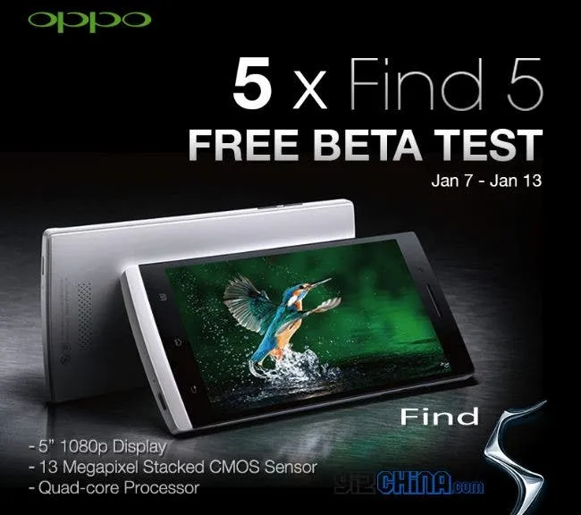win oppo find 5