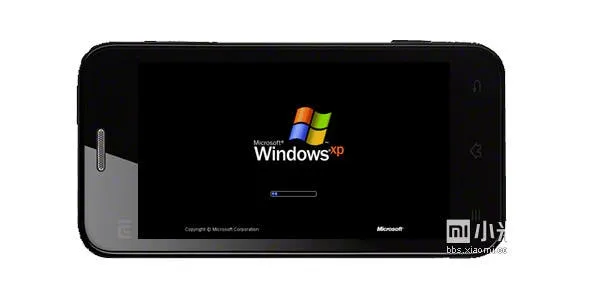 windows xp on xiaomi m1 smartphone