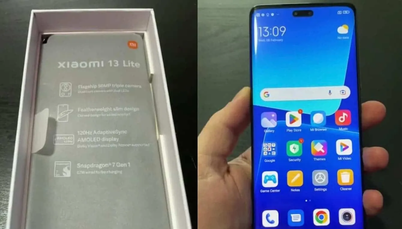 xiaomi 13 lite 5g