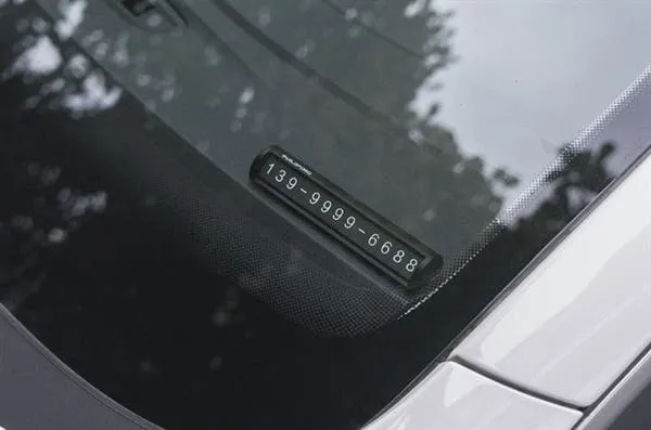 xiaomi car temporary stop sign