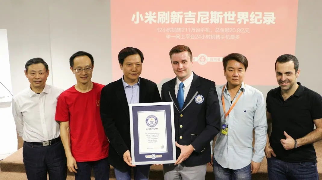 xiaomi guinness world record 3