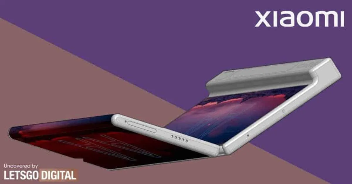 xiaomi mi fold foldable patent