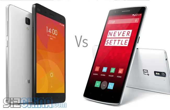 xiaomi mi4 vs oneplus one