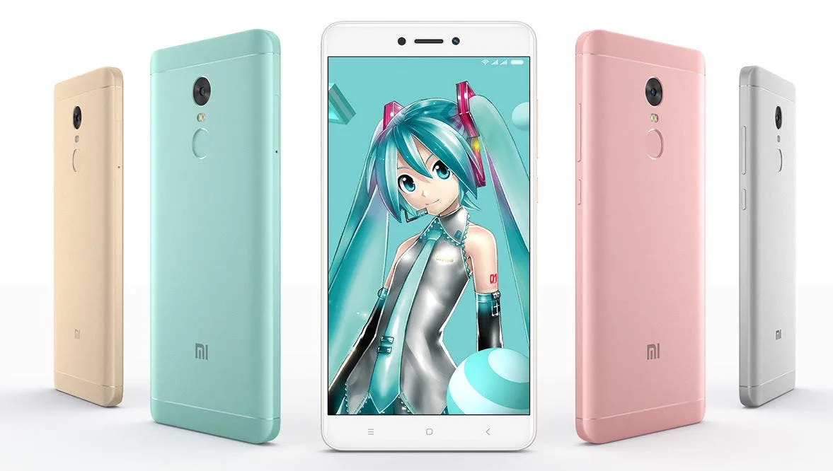 xiaomi redmi note 4x hatsune miku 1