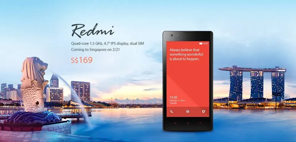 xiaomi redmi singapore