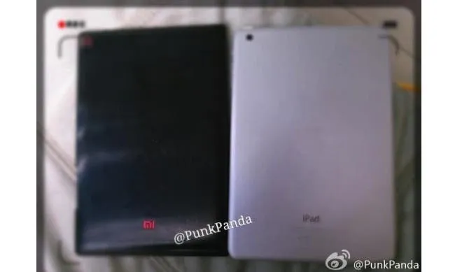 xiaomi tablet leaked photo
