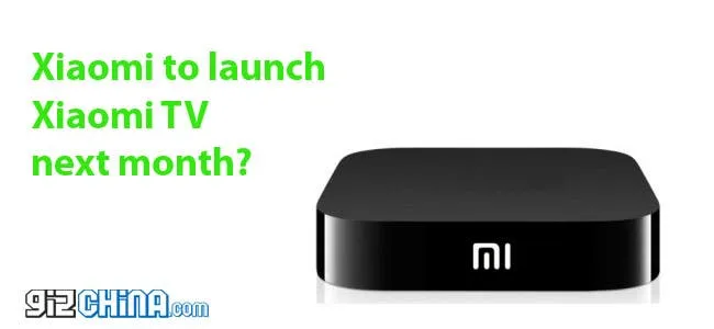 xiaomi tv rumoured