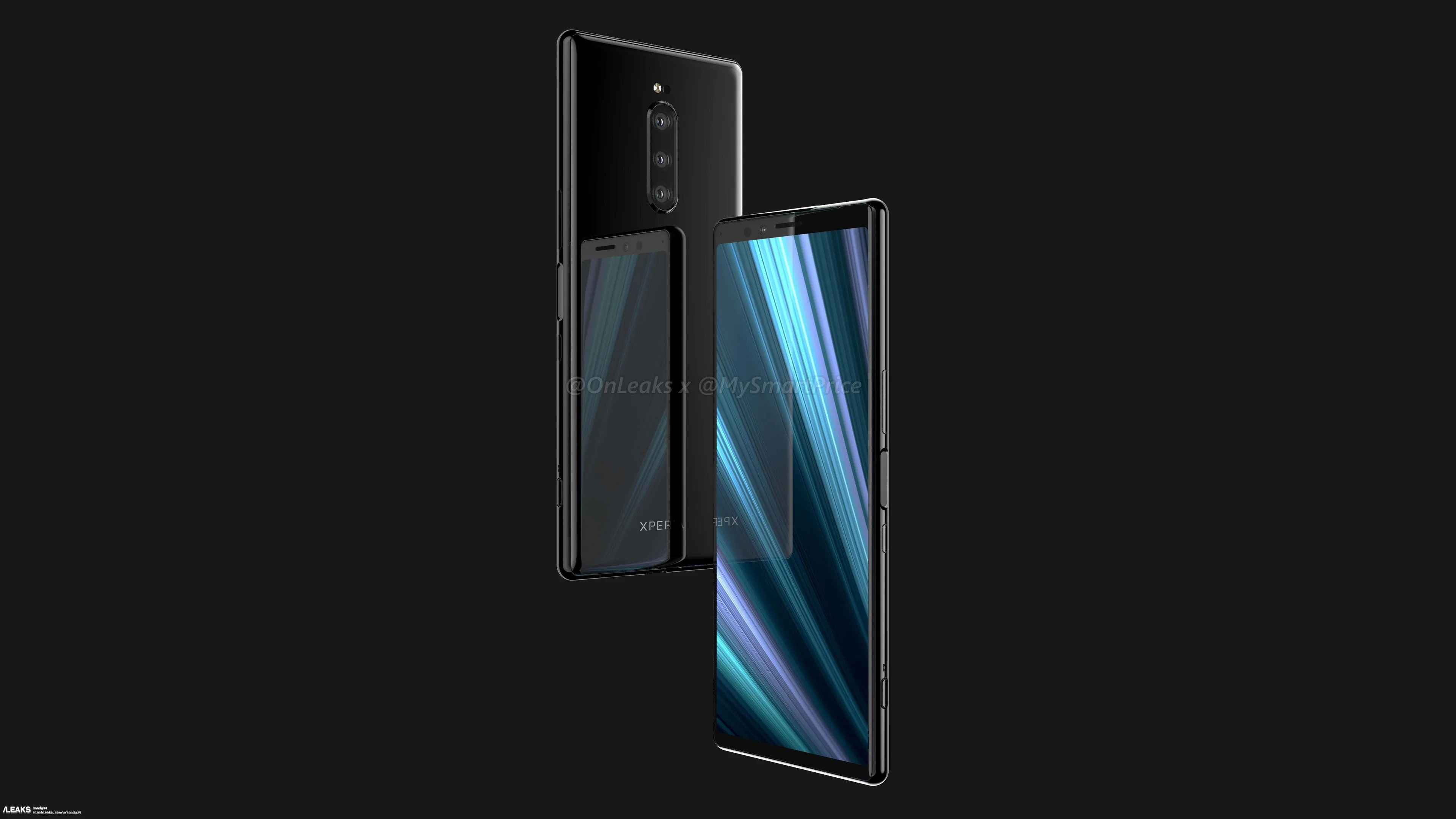 xperia xz4 renders from evleaks 1