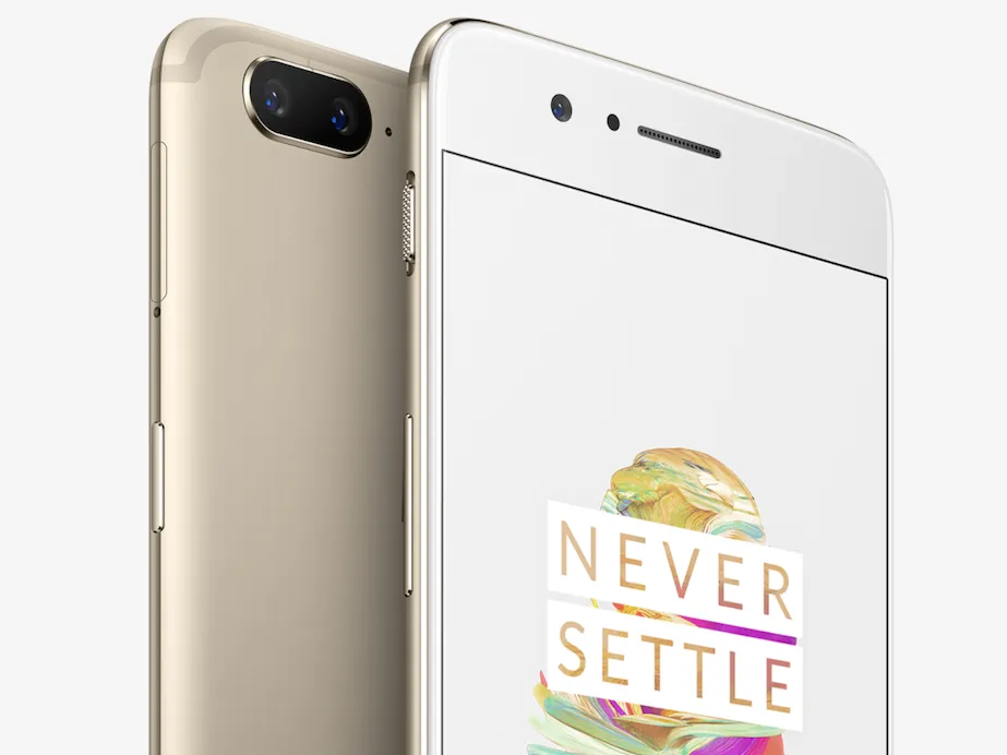 you can now get the oneplus 5 in gold 1
