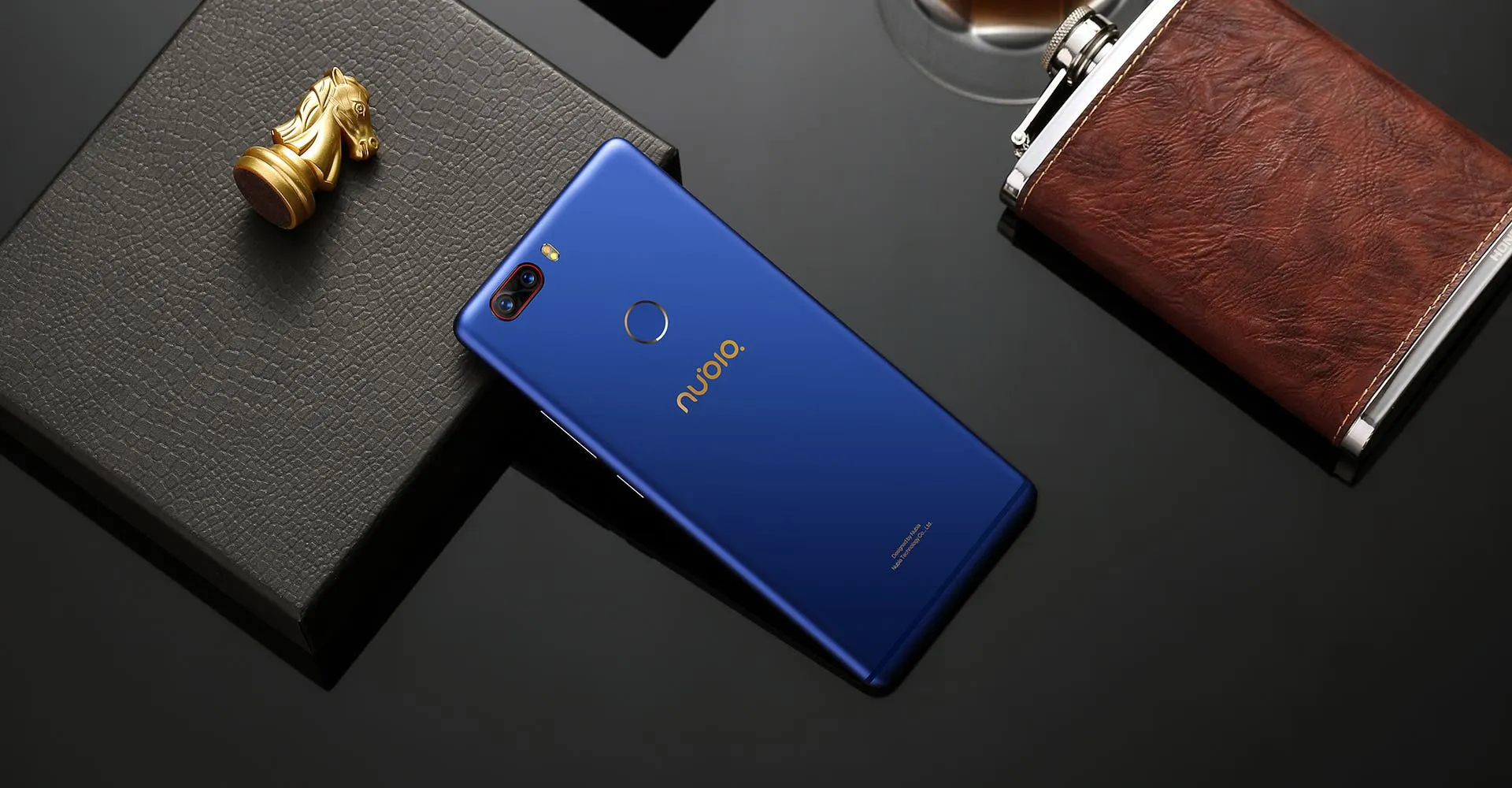 zte nubia z17 lite blue back