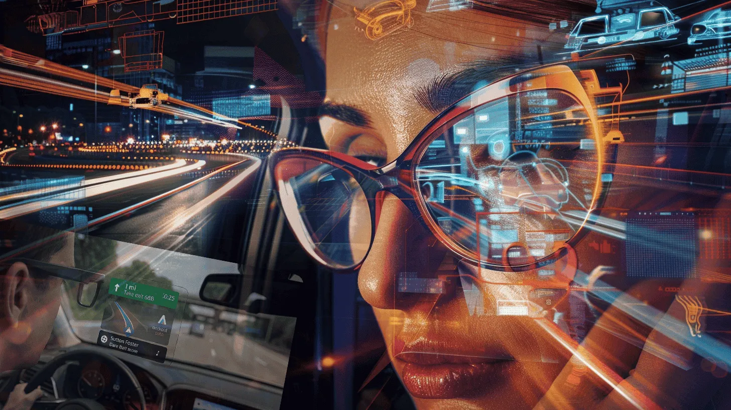 android auto glasses