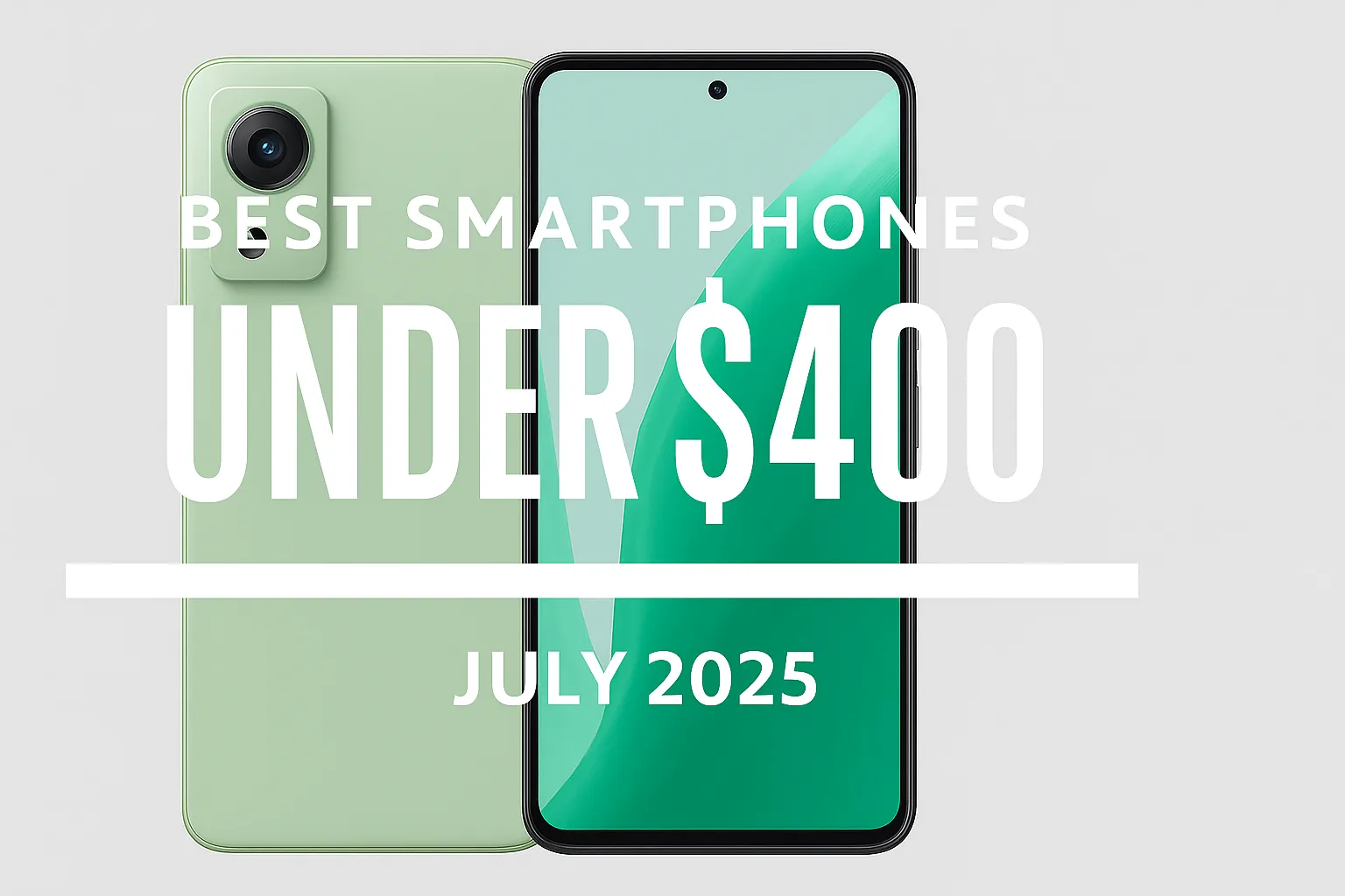 best smartphones under 400 for july 2025