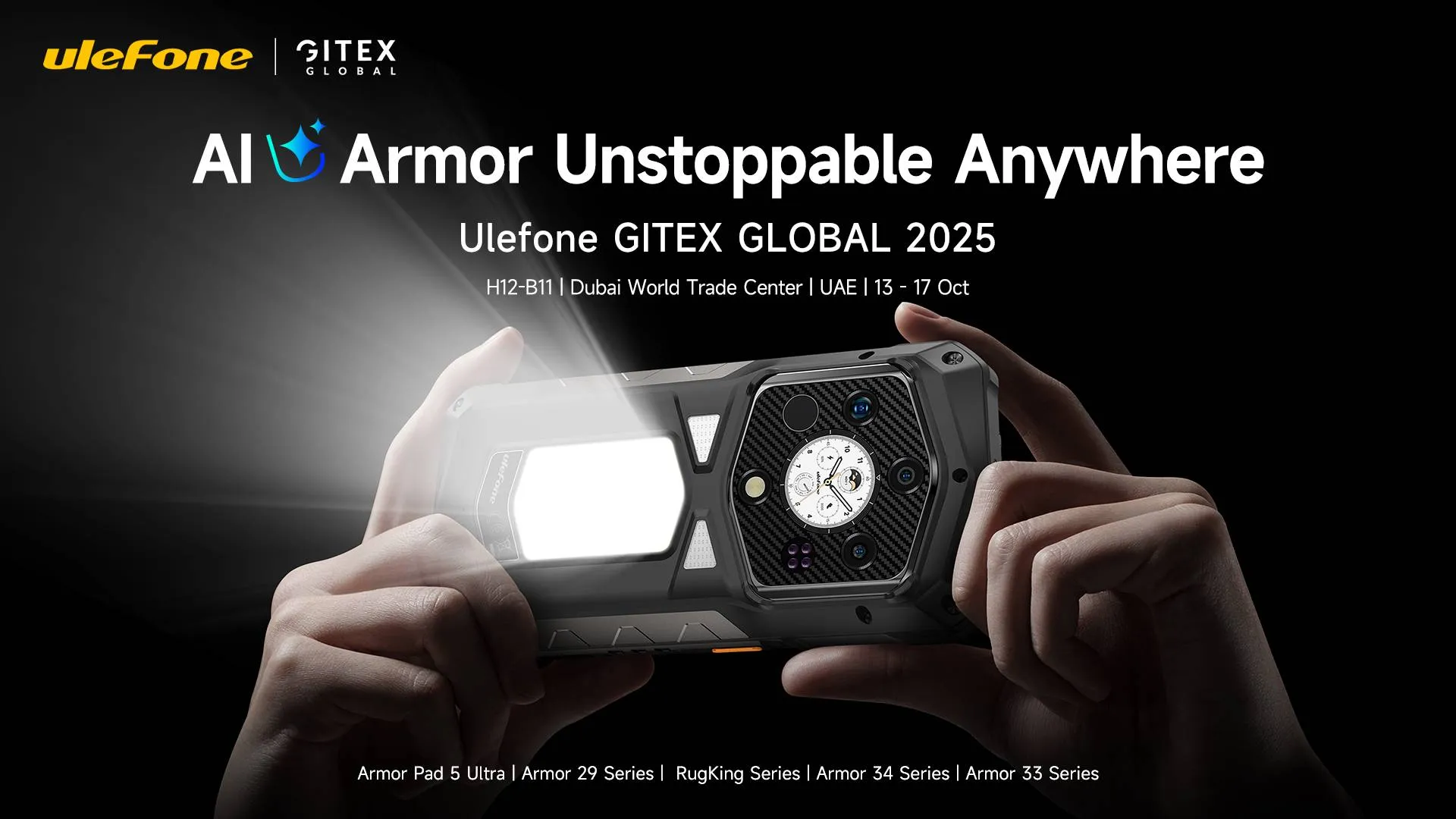 Ulefone GITEX GLOBAL 2025 event