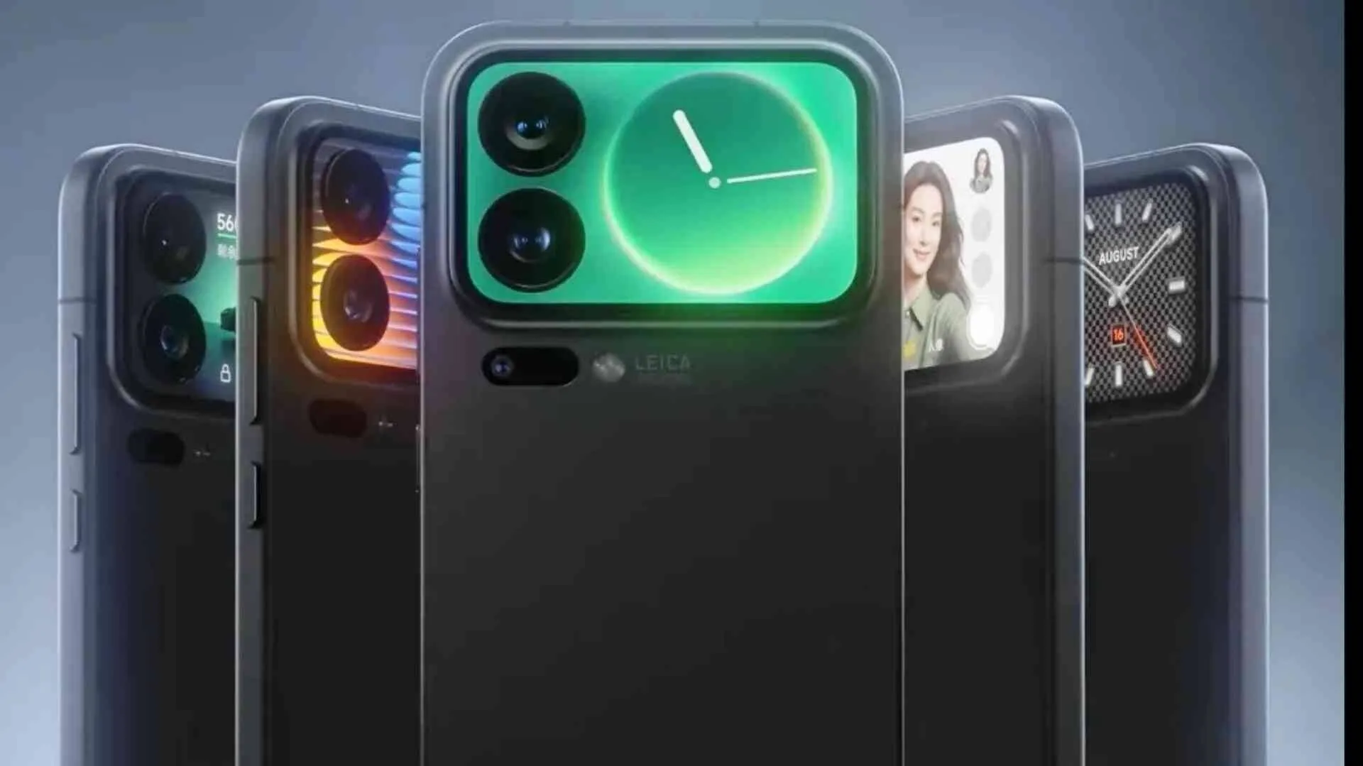 Xiaomi 17 Pro Series: first look at their Magic Back Screen!